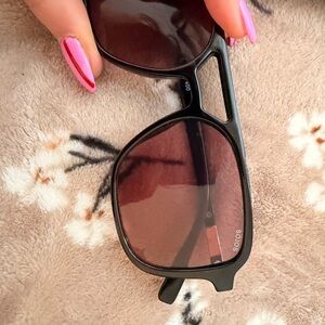 Soros Black and Brown Women's Sunglasses